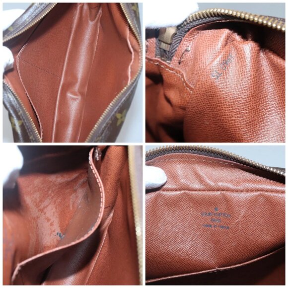 LOUIS VUITTON Monogram Compiegne 28 Clutch Bag M51845 LV Auth 124471 - Picture 15 of 16